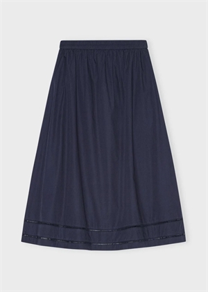 Brill poplin skirt Dark navy Moshi Moshi 